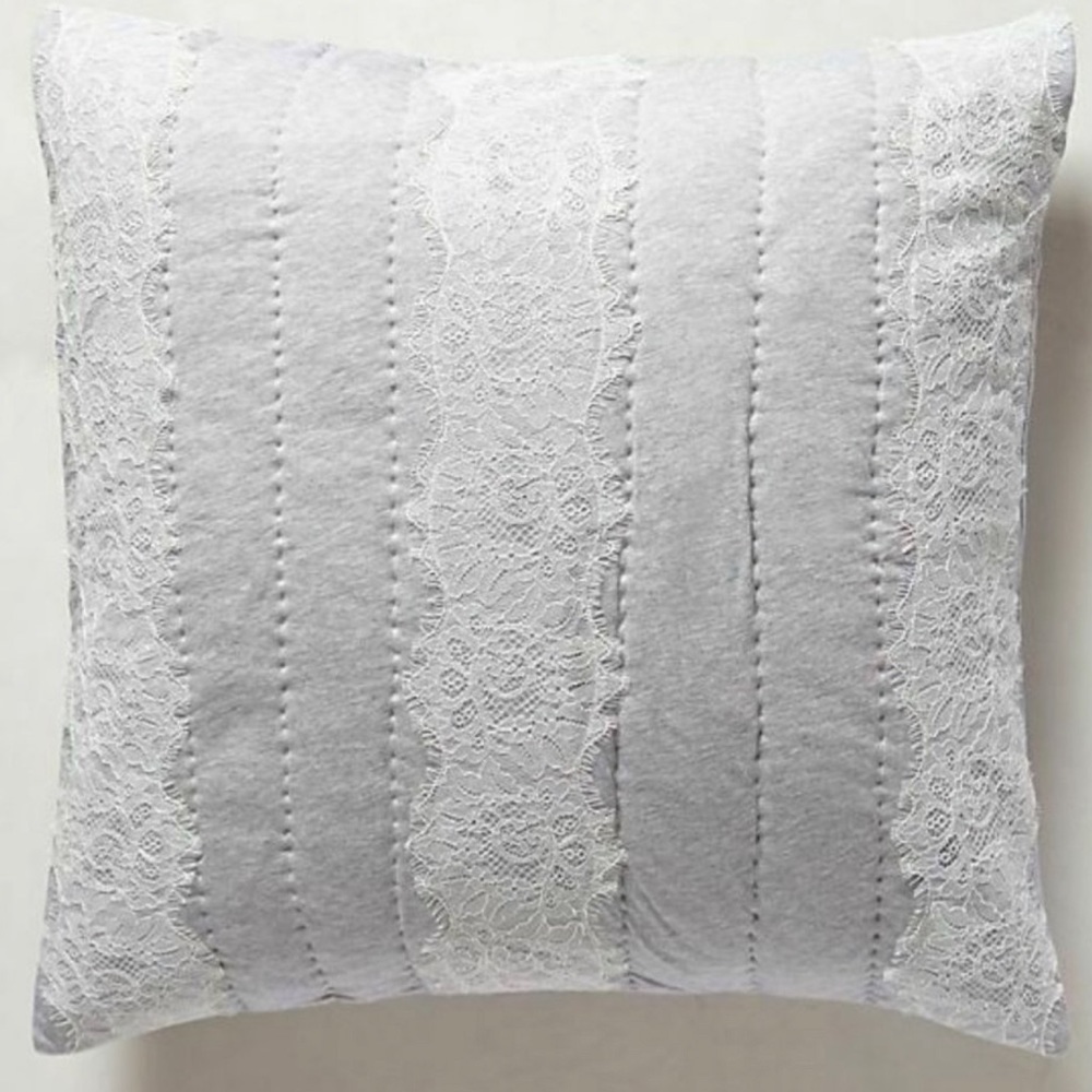 Anthropologie jersey laced eurosham new - 2 available